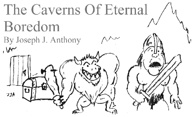The Caverns Of Eternal Boredom - Illustration