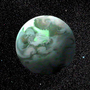 Picture of the planet Sirene - 28k